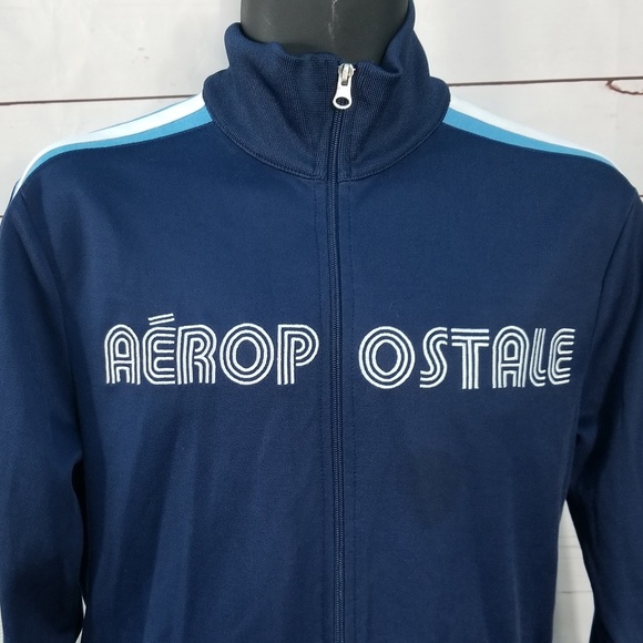 SOLD Aeropostale Athletic Zip Up Sweatshirt Small - Picture 2 of 4